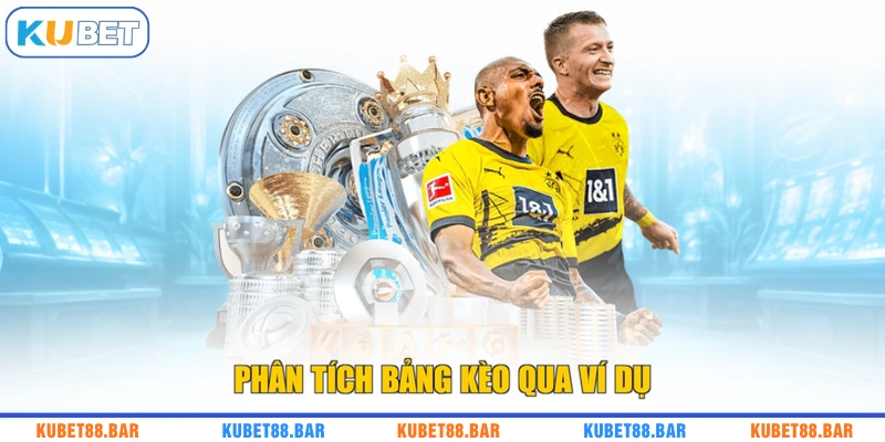 Phân tích bảng kèo qua ví dụ